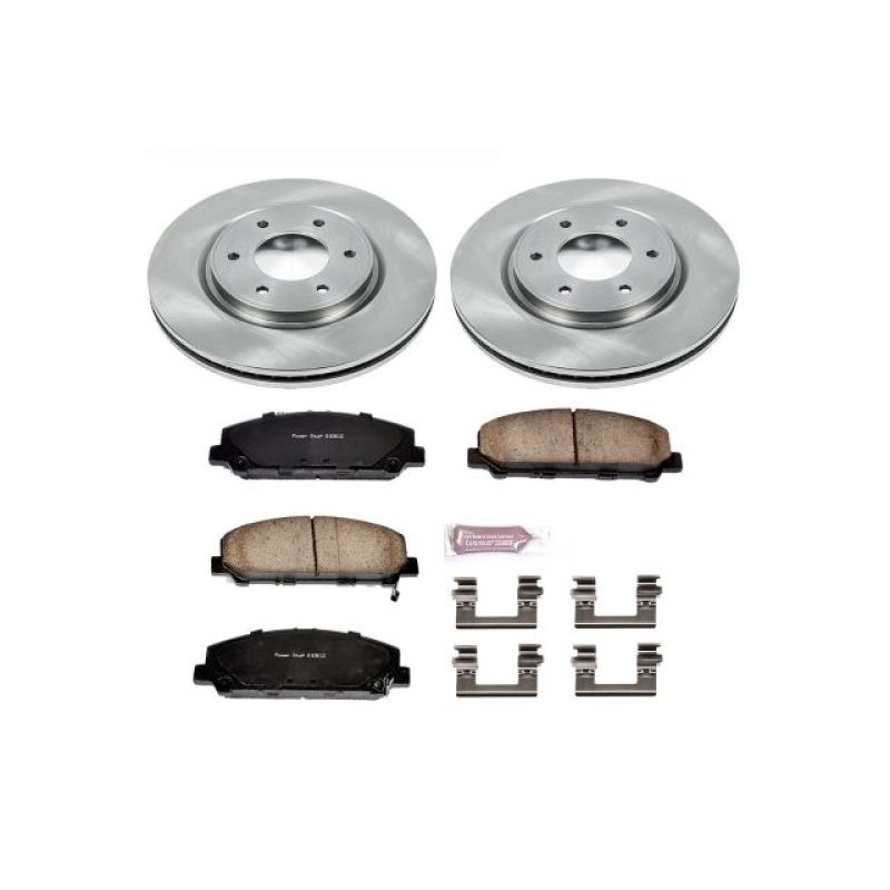 Power Stop 12-15 Nissan Armada Front Autospecialty Brake Kit - KOE5821