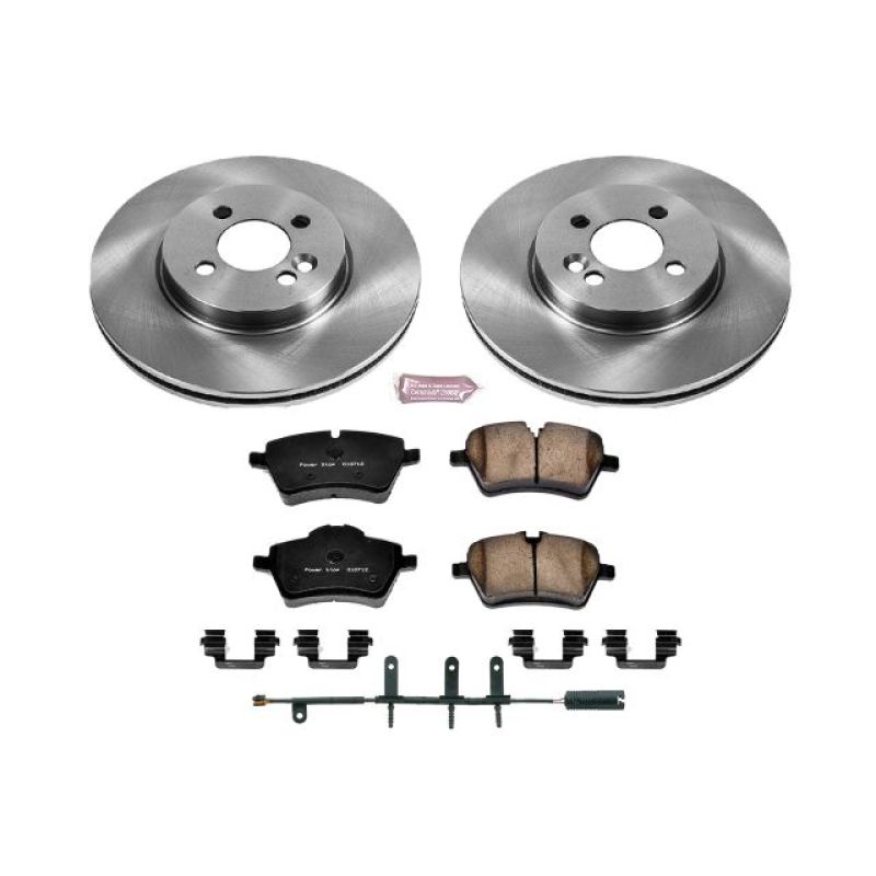 Power Stop 07-08 Mini Cooper Front Autospecialty Brake Kit - KOE5784