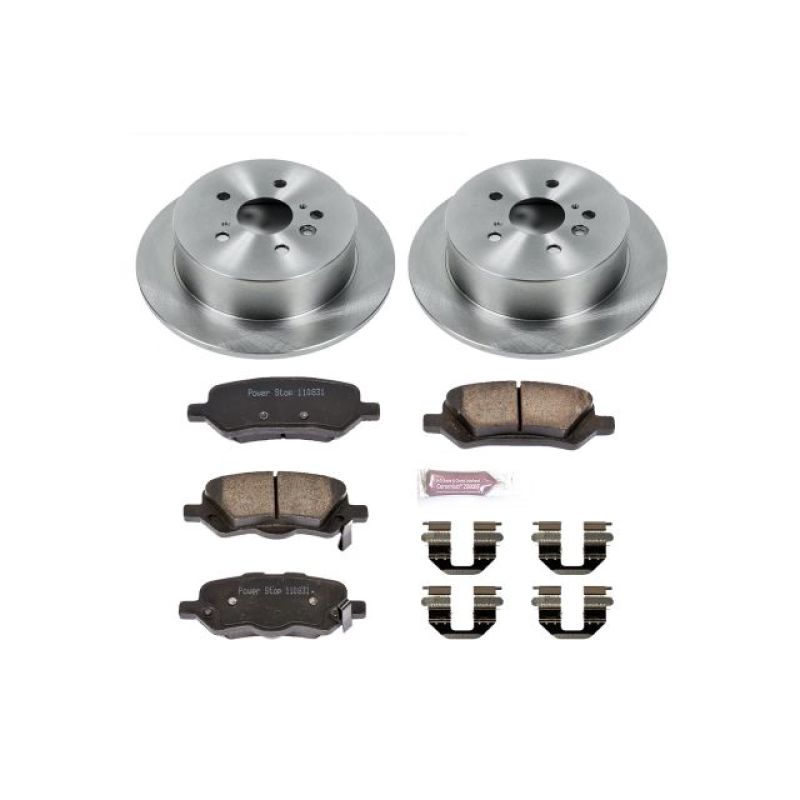 Power Stop 09-16 Toyota Venza Rear Autospecialty Brake Kit - KOE5867