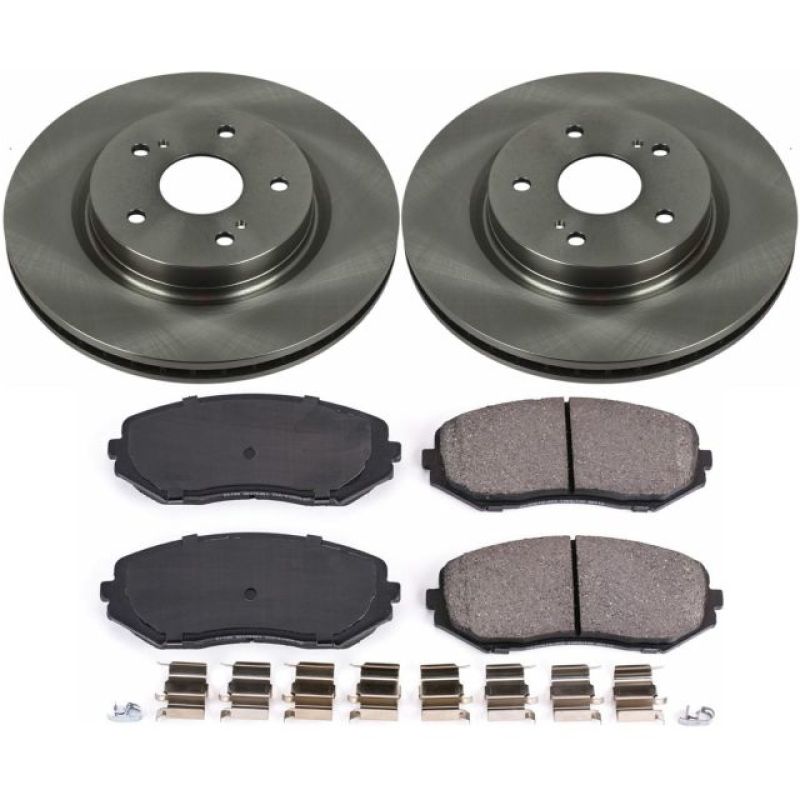 Power Stop 06-13 Suzuki Grand Vitara Front Autospecialty Brake Kit - KOE5886