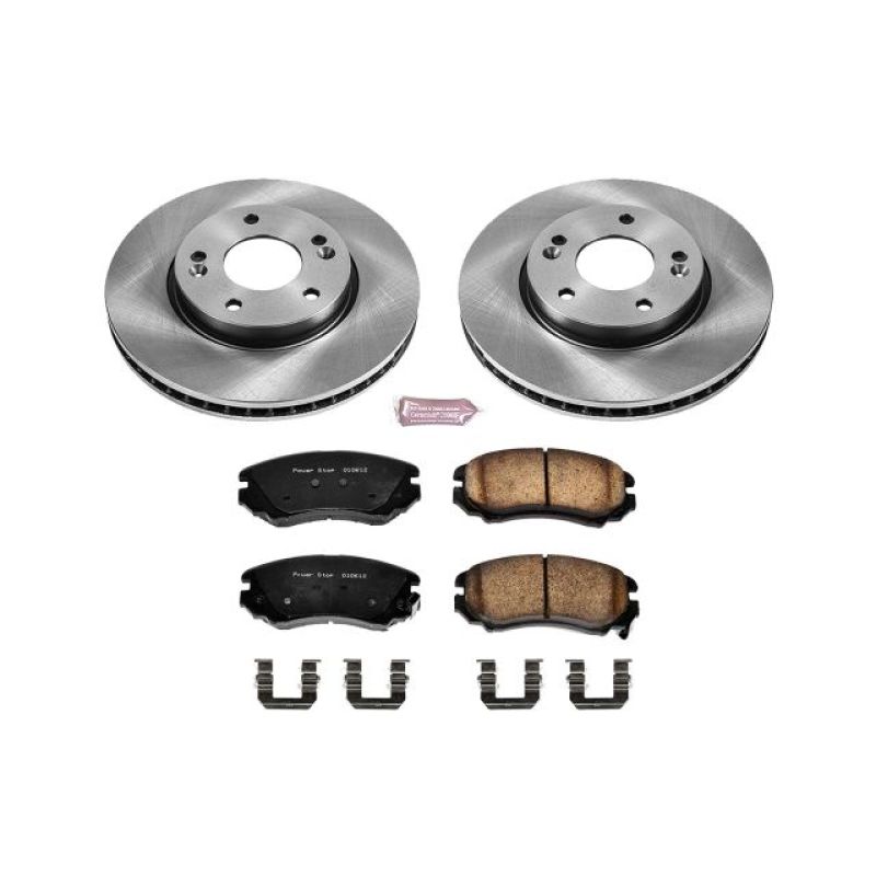 Power Stop 10-11 Kia Soul Front Autospecialty Brake Kit - KOE5913