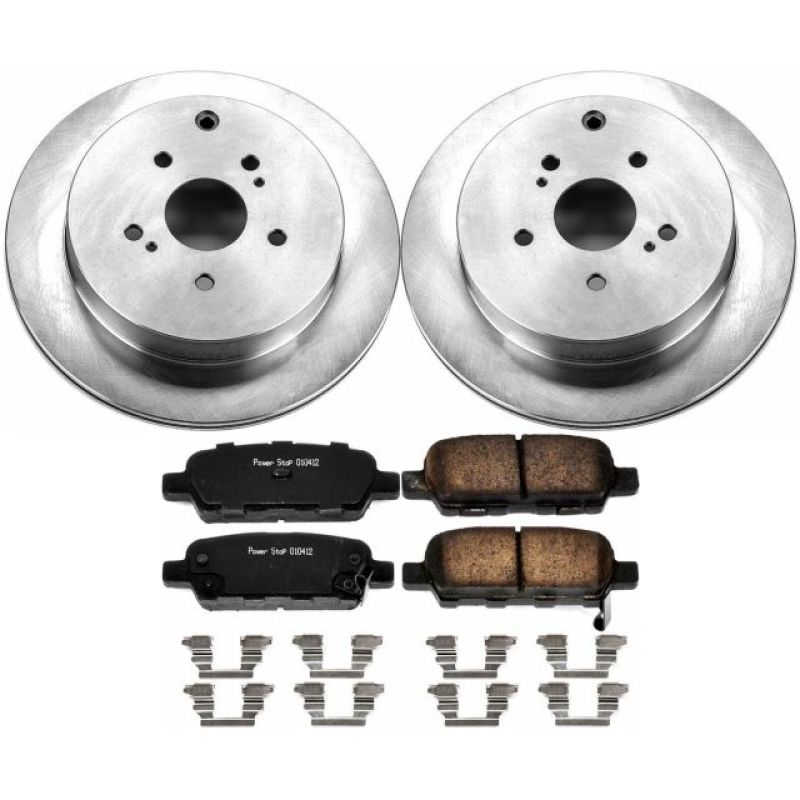 Power Stop 09-13 Suzuki Grand Vitara Rear Autospecialty Brake Kit - KOE6100