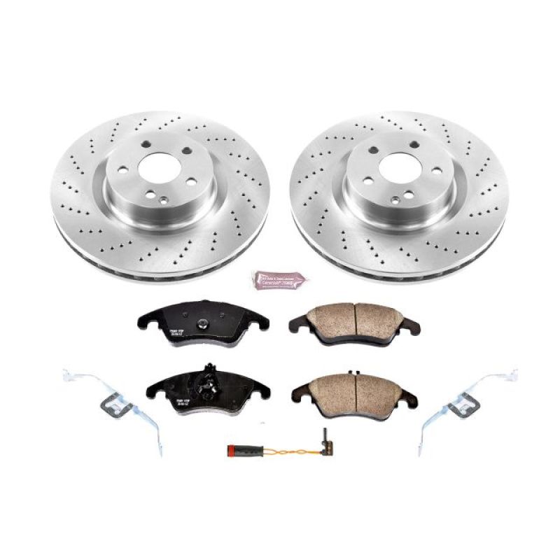 Power Stop 12-15 Mercedes-Benz C250 Front Autospecialty Brake Kit - KOE6207