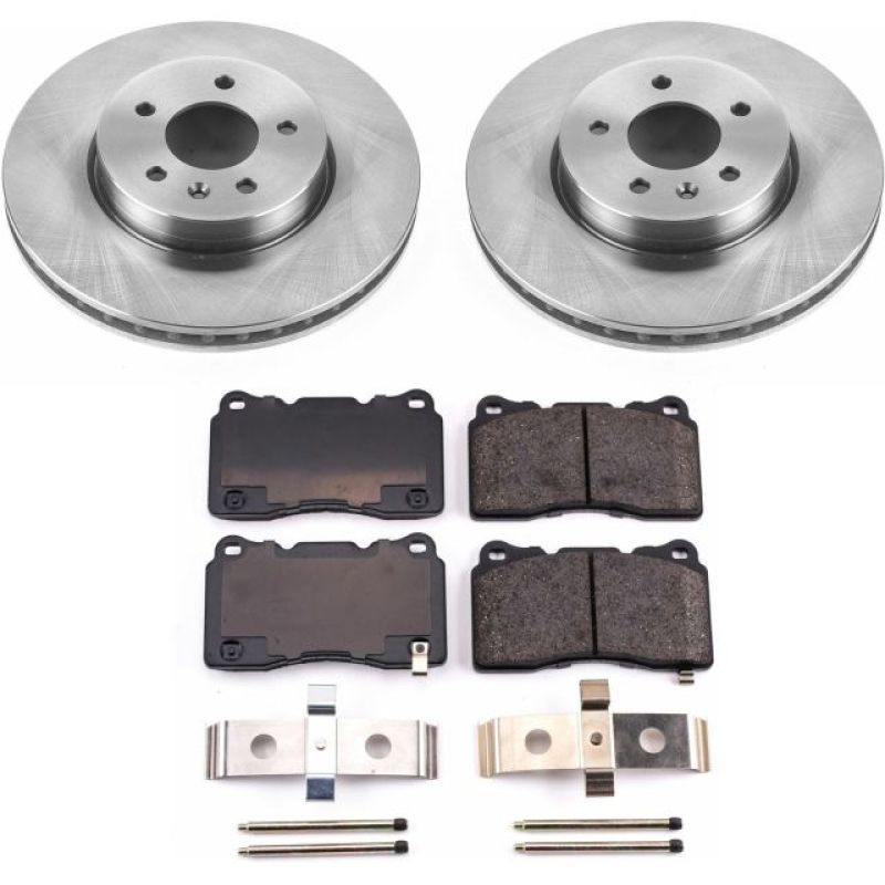 Power Stop 13-18 Cadillac ATS Front Autospecialty Brake Kit - KOE6389