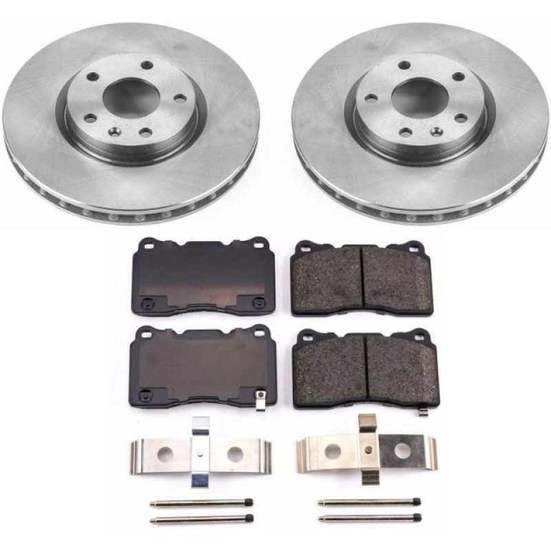 Power Stop 2014 Chevrolet Corvette Front Autospecialty Brake Kit - KOE6528