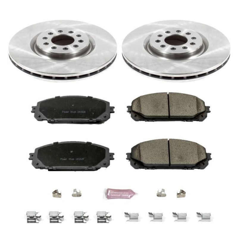 Power Stop 14-16 Jeep Cherokee Front Autospecialty Brake Kit - KOE6540