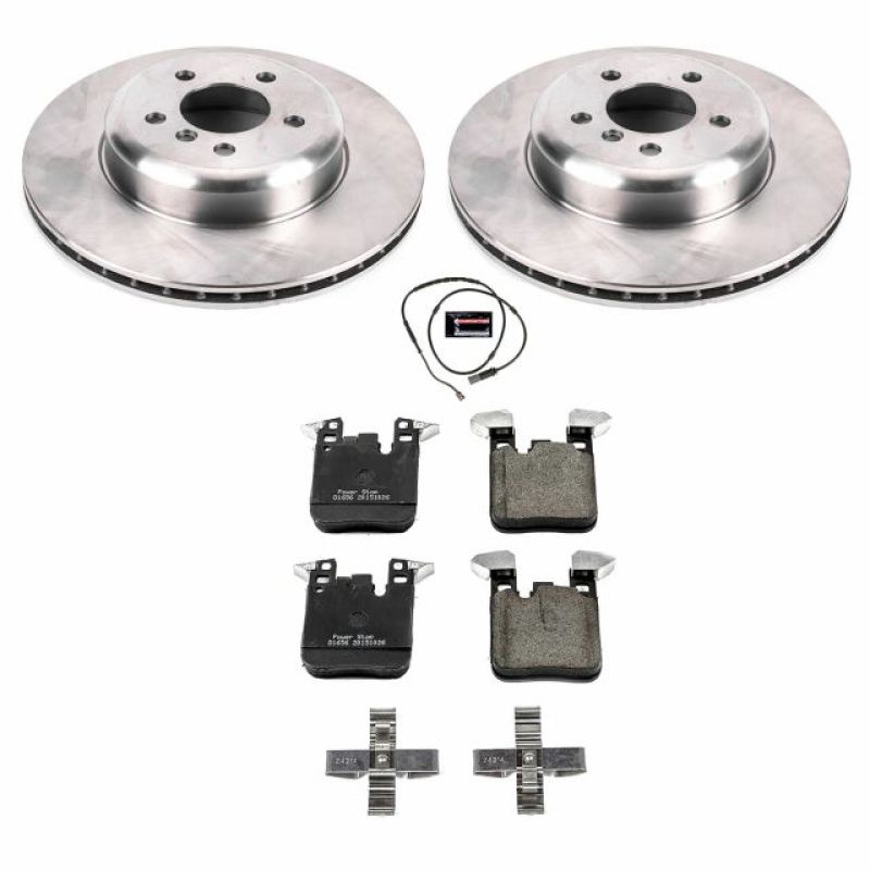 Power Stop 16-18 BMW 320i xDrive Rear Autospecialty Brake Kit - KOE6672