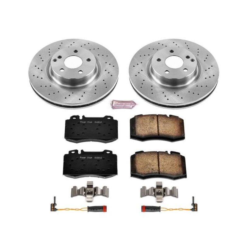 Power Stop 2003 Mercedes-Benz SL500 Front Autospecialty Brake Kit - KOE6750