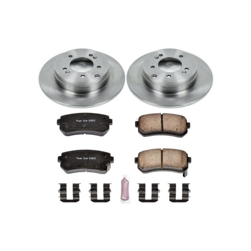 Power Stop 2015 Hyundai Sonata Rear Autospecialty Brake Kit - KOE6936
