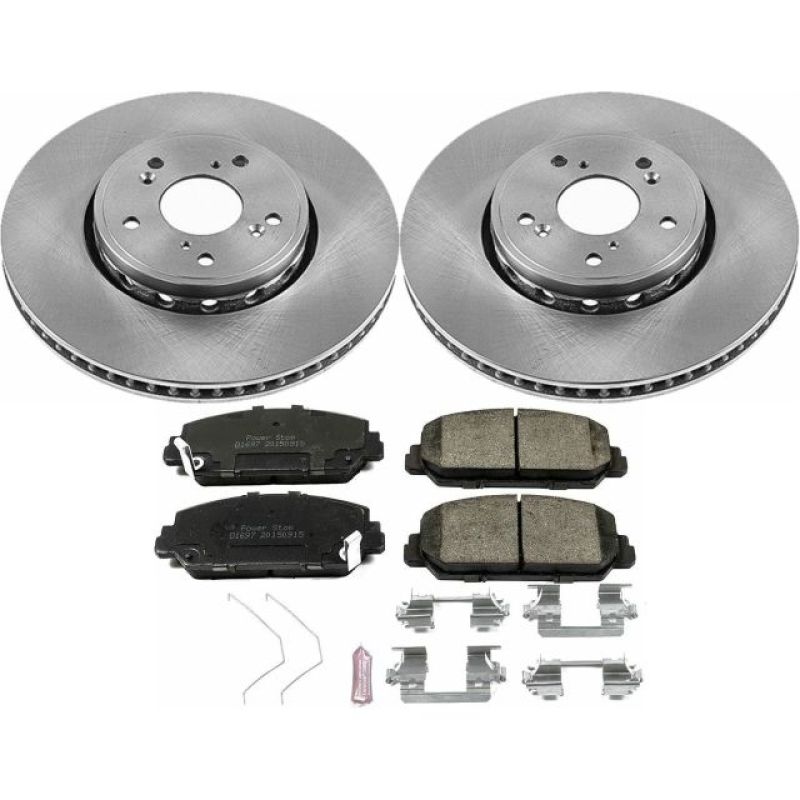 Power Stop 2016 Acura ILX Front Autospecialty Brake Kit - KOE6940