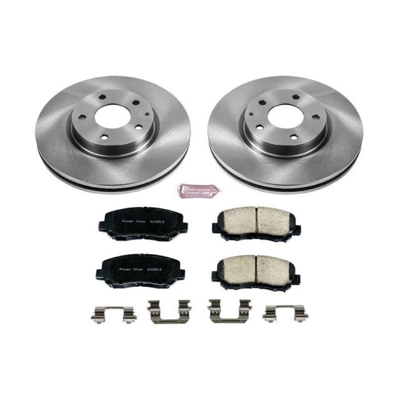 Power Stop 13-15 Mazda CX-5 Front Autospecialty Brake Kit - KOE6967