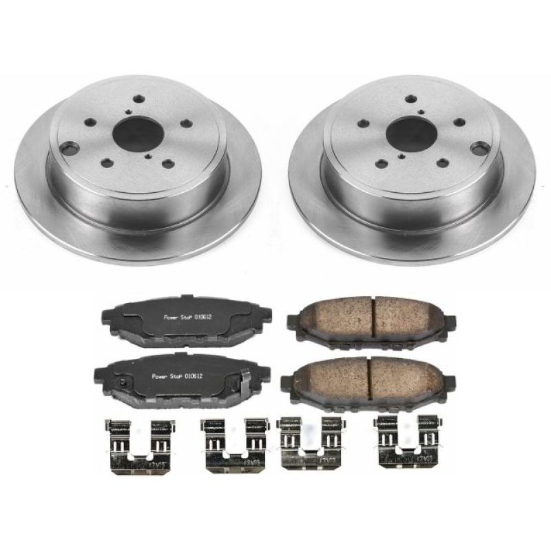 Power Stop 15-19 Subaru WRX Rear Autospecialty Brake Kit - KOE6977