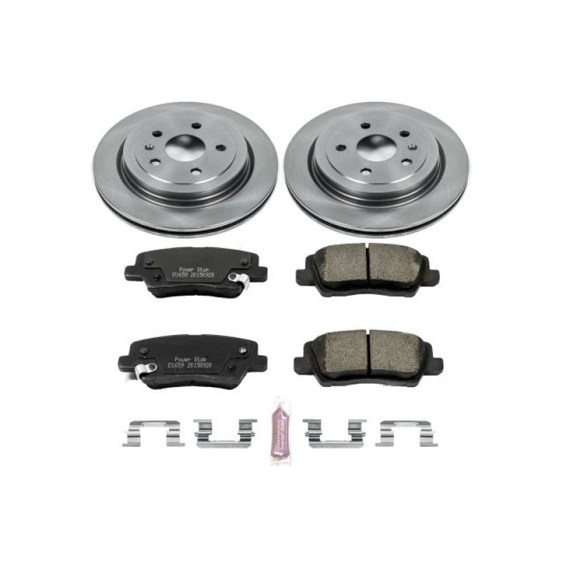 Power Stop 14-18 Cadillac CTS Rear Autospecialty Brake Kit - KOE6991