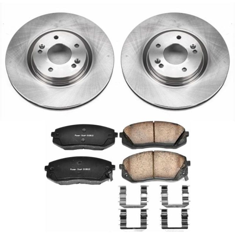 Power Stop 15-16 Hyundai Sonata Front Autospecialty Brake Kit - KOE7083