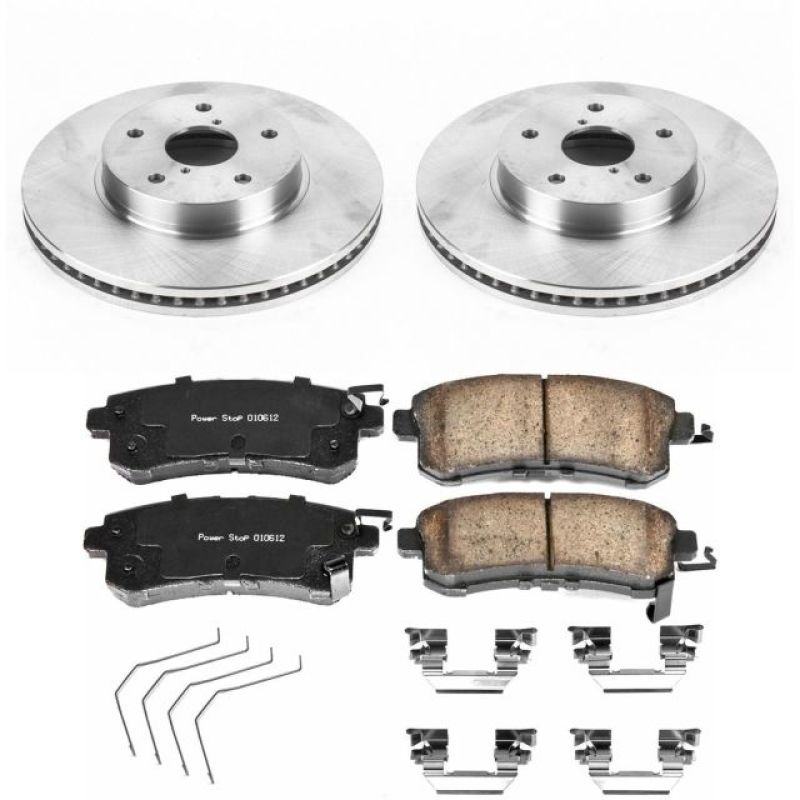 Power Stop 15-18 Subaru Legacy Front Autospecialty Brake Kit - KOE7356