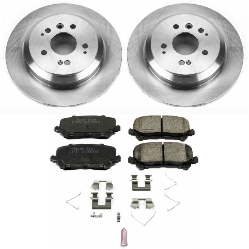 Power Stop 16-19 Honda Pilot Rear Autospecialty Brake Kit - KOE7727