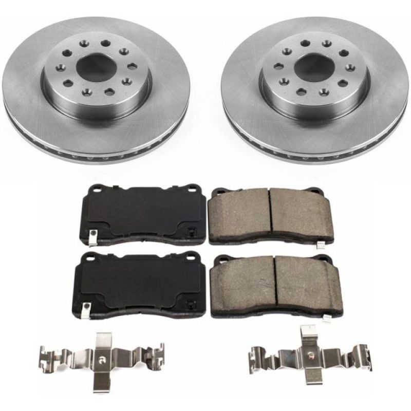 Power Stop 16-18 Cadillac CT6 Front Autospecialty Brake Kit - KOE7882