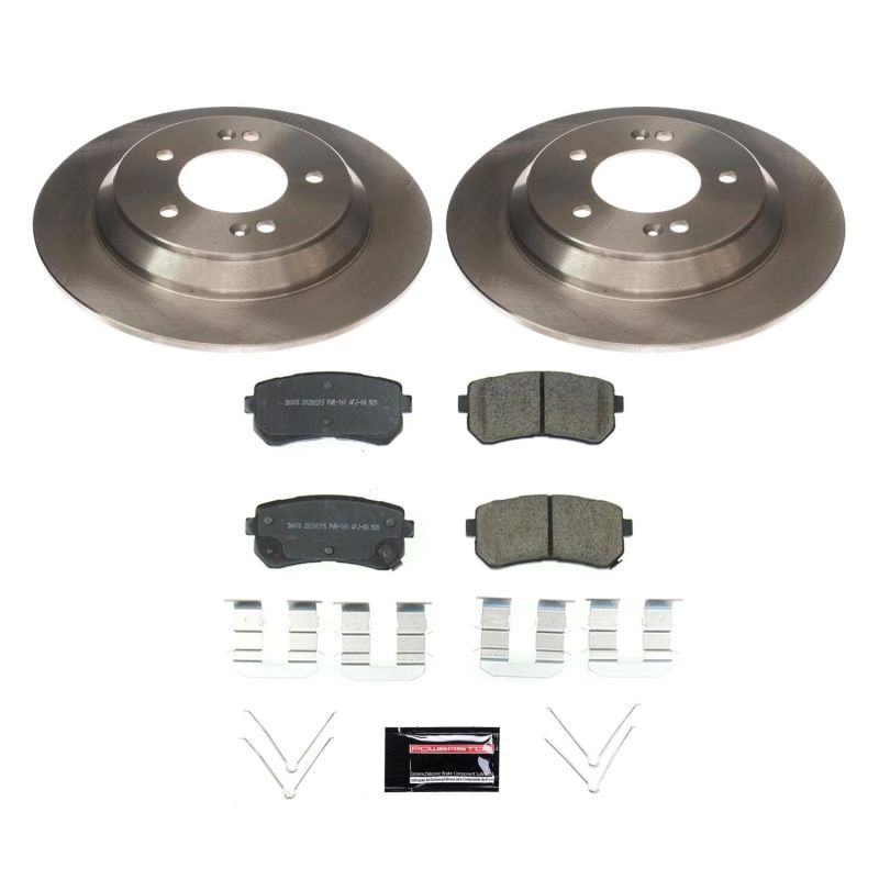 Power Stop 18-20 Hyundai Kona Rear Autospecialty Brake Kit - KOE8307