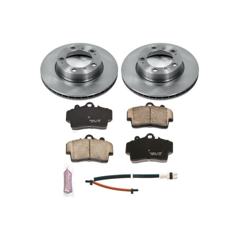 Power Stop 97-04 Porsche Boxster Front Autospecialty Brake Kit - KOE850