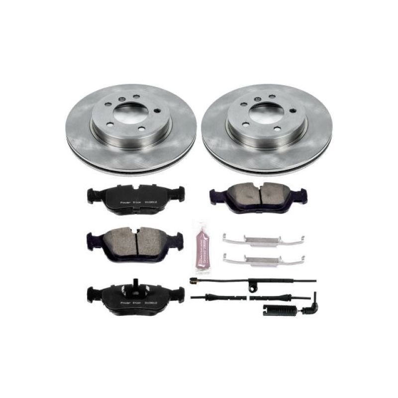 Power Stop 2000 BMW 323i Front Autospecialty Brake Kit - KOE869