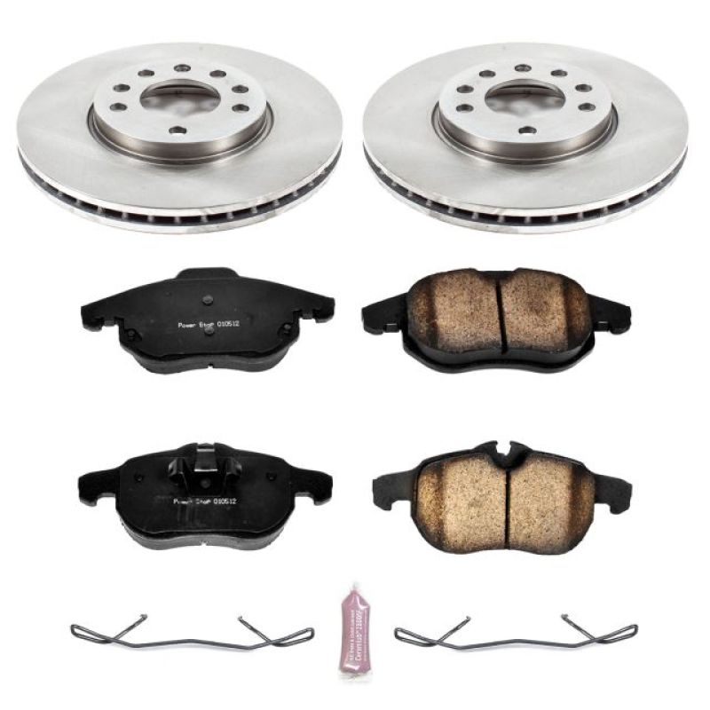 Power Stop 03-11 Saab 9-3 Front Autospecialty Brake Kit - KOE978