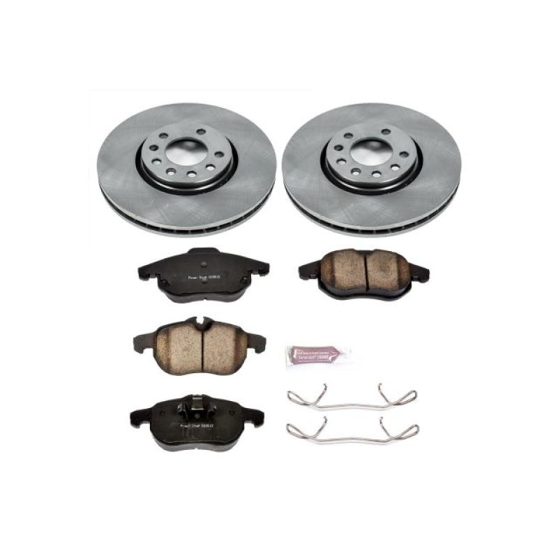 Power Stop 03-11 Saab 9-3 Front Autospecialty Brake Kit - KOE985