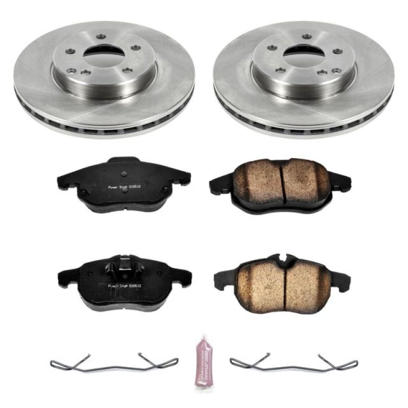 Power Stop 03-11 Saab 9-3 Rear Autospecialty Brake Kit - KOE981