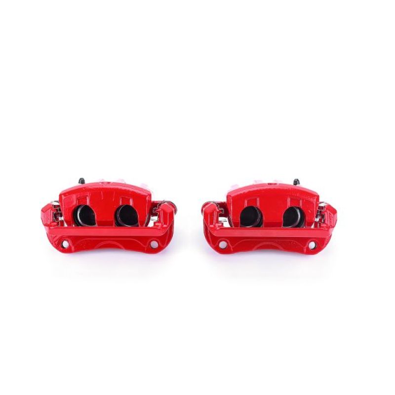 Power Stop 04-09 Nissan Quest Front Red Calipers w/Brackets - Pair - S3106