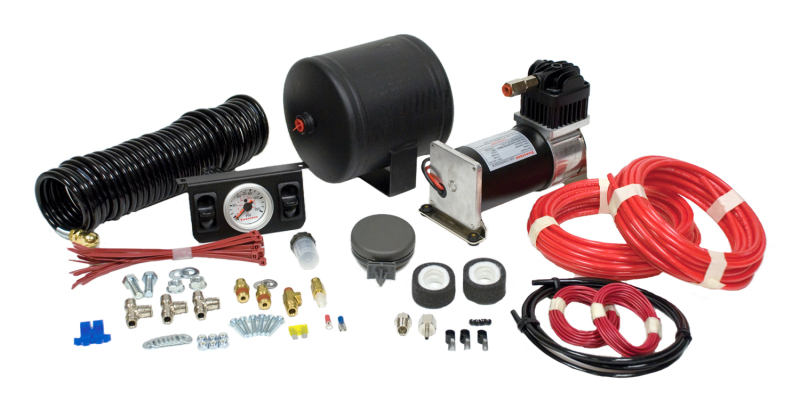 Firestone Air-Rite Air Command II Heavy Duty Air Compressor Kit w/Dual Pneumatic Gauge (WR17602168) - 2168