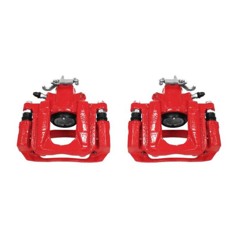 Power Stop 08-16 Chrysler Town & Country Rear Red Calipers w/Brackets - Pair - S5080
