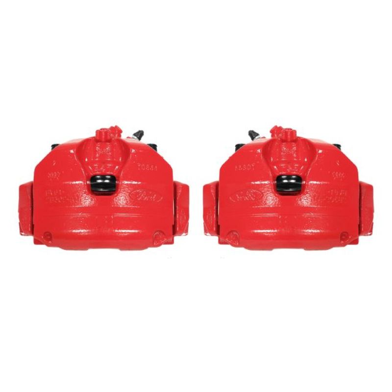 Power Stop 13-17 Ford Escape Front Red Calipers w/Brackets - Pair - S5482