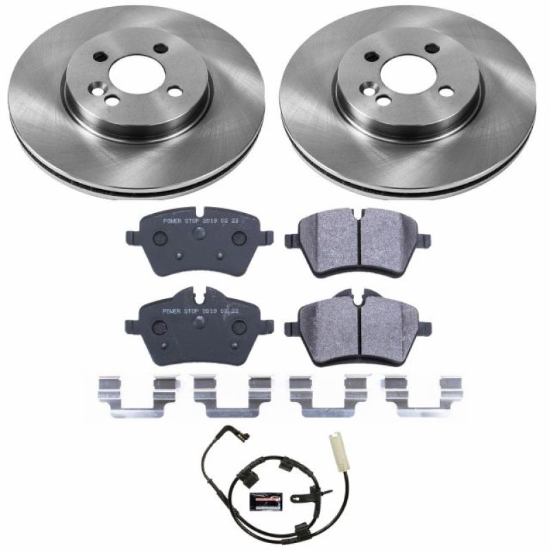 Power Stop 07-10 Mini Cooper Front Track Day Brake Kit - TDBK6068