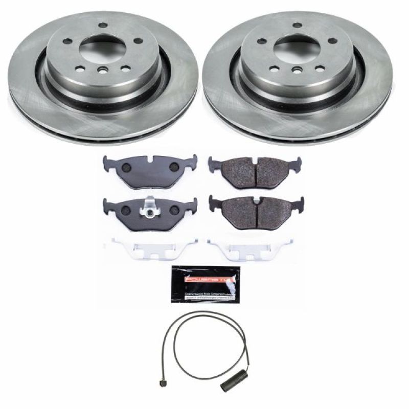 Power Stop 95-99 BMW M3 Rear Track Day Brake Kit - TDBK581