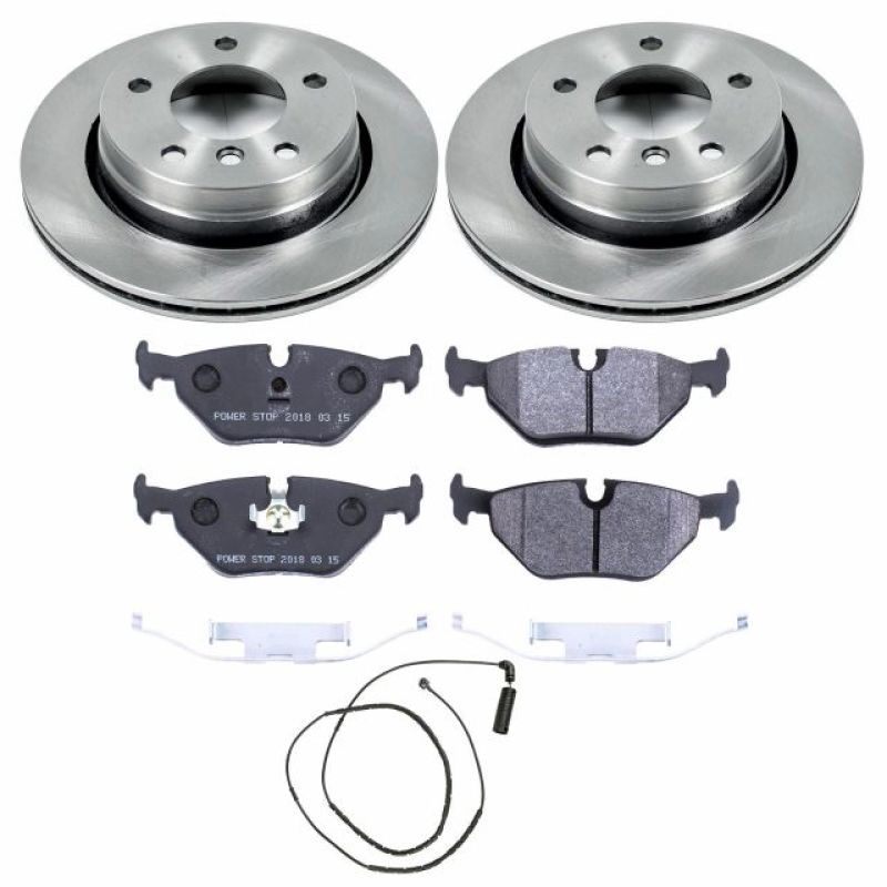 Power Stop 2000 BMW 323Ci Rear Track Day Brake Kit - TDBK613