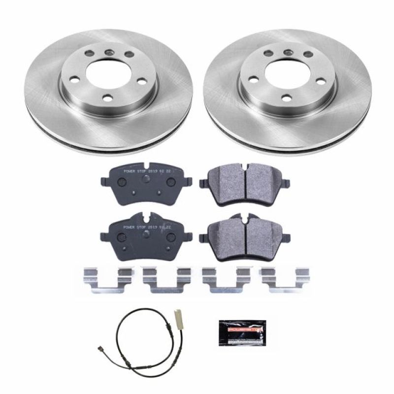 Power Stop 11-16 Mini Cooper Countryman Front Track Day Brake Kit - TDBK6662