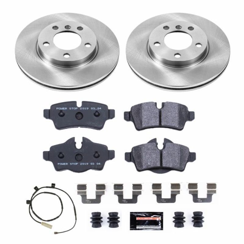 Power Stop 11-16 Mini Cooper Rear Track Day SPEC Brake Kit - TDSK6331