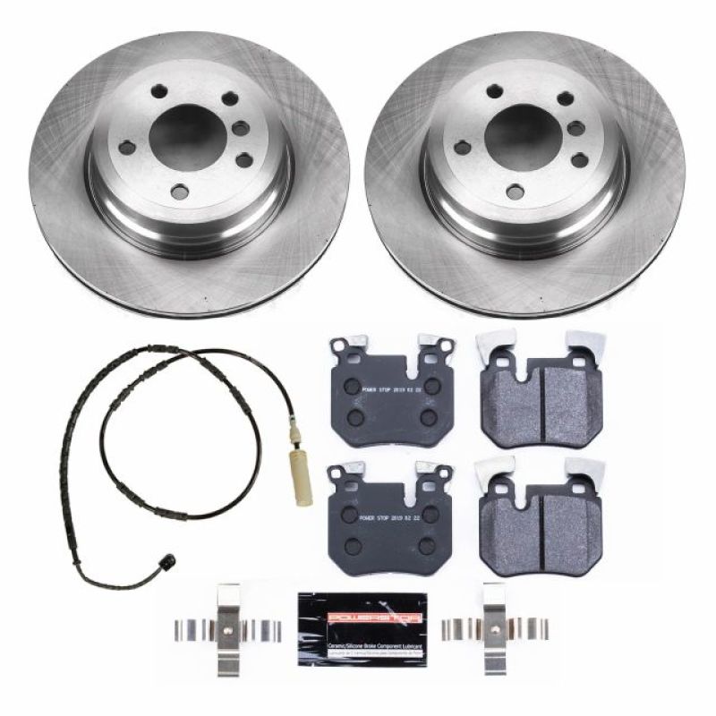 Power Stop 11-13 BMW 135i Rear Track Day SPEC Brake Kit - TDSK6007