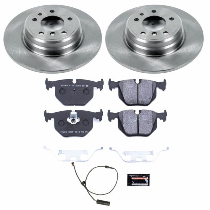 Power Stop 1995 BMW 740i Rear Track Day SPEC Brake Kit - TDSK5711