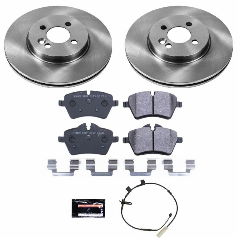 Power Stop 11-16 Mini Cooper Front Track Day SPEC Brake Kit - TDSK6741