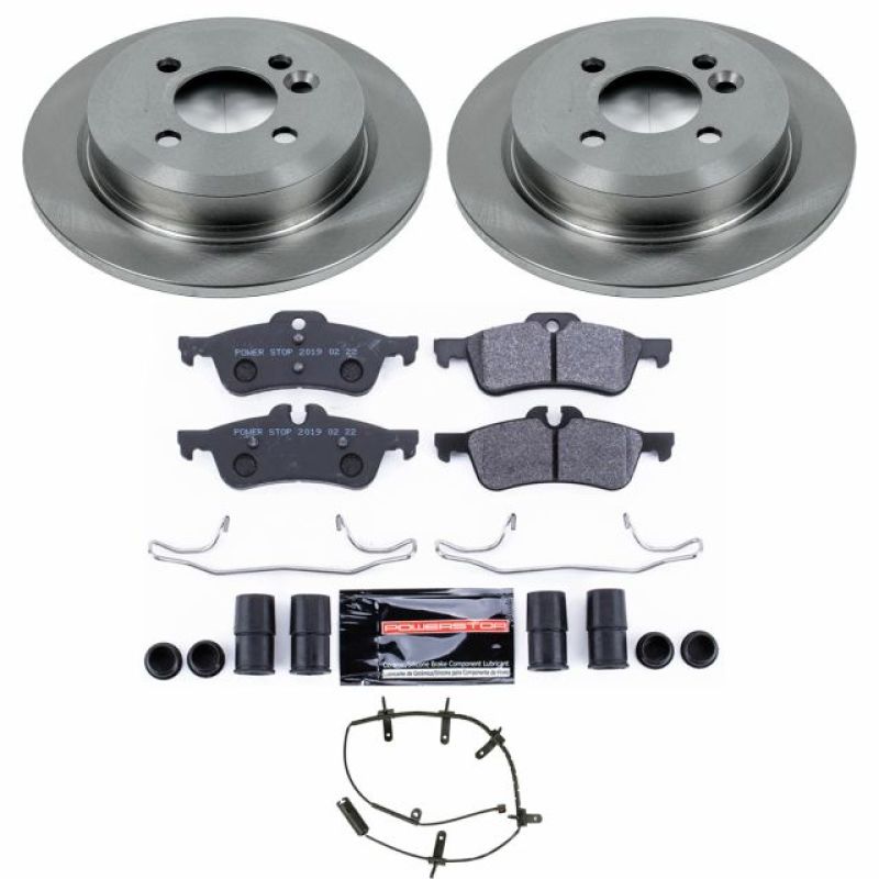 Power Stop 02-06 Mini Cooper Rear Track Day SPEC Brake Kit - TDSK5726