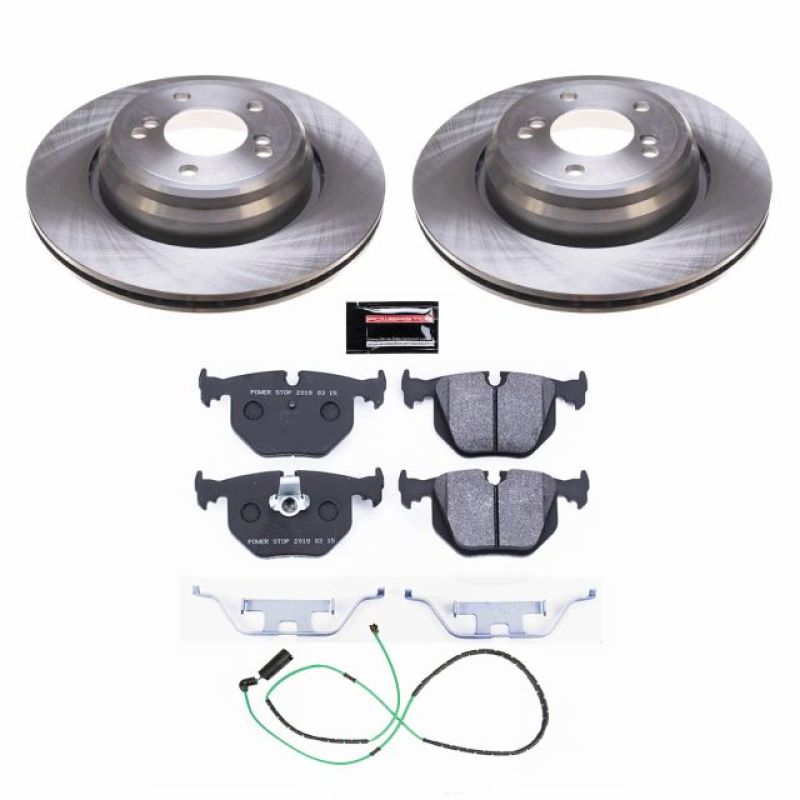 Power Stop 01-06 BMW M3 Rear Track Day SPEC Brake Kit - TDSK5732