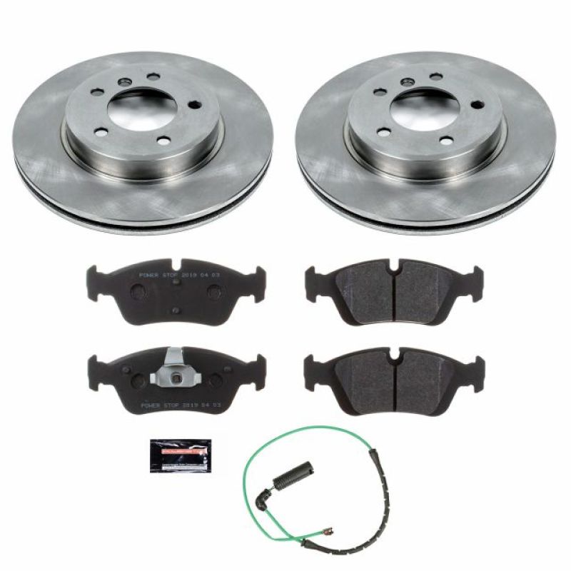 Power Stop 01-05 BMW 325xi Front Track Day SPEC Brake Kit - TDSK868