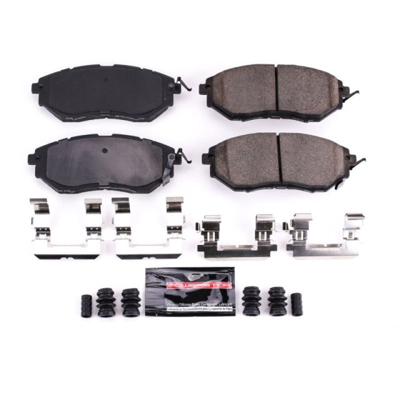 Power Stop 06-07 Subaru B9 Tribeca Front Z23 Evolution Sport Brake Pads w/Hardware - Z23-1078