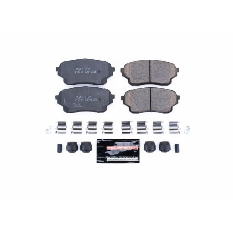 Power Stop 04-06 Suzuki XL-7 Front Z23 Evolution Sport Brake Pads w/Hardware - Z23-1105