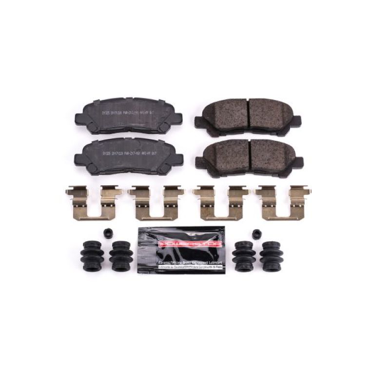 Power Stop 08-13 Toyota Highlander Rear Z23 Evolution Sport Brake Pads w/Hardware - Z23-1325