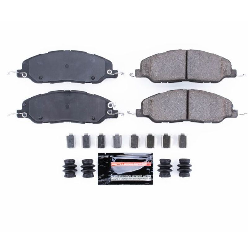 Power Stop 11-14 Ford Mustang Front Z23 Evolution Sport Brake Pads w/Hardware - Z23-1463
