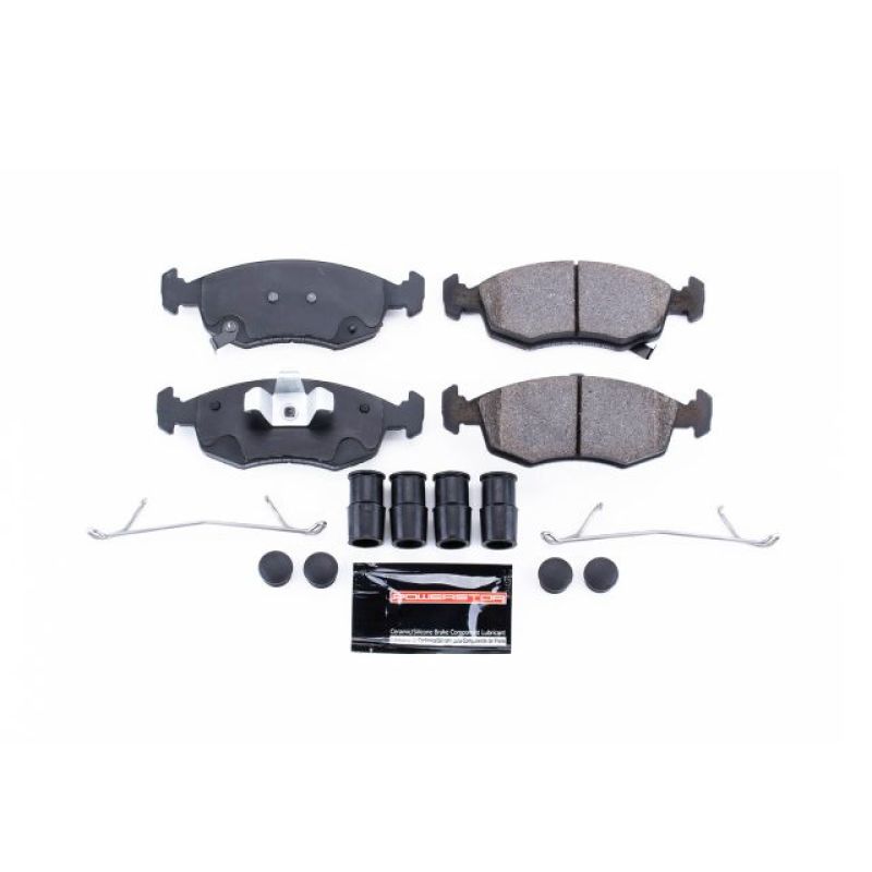 Power Stop 12-18 Fiat 500 Front Z23 Evolution Sport Brake Pads w/Hardware - Z23-1568