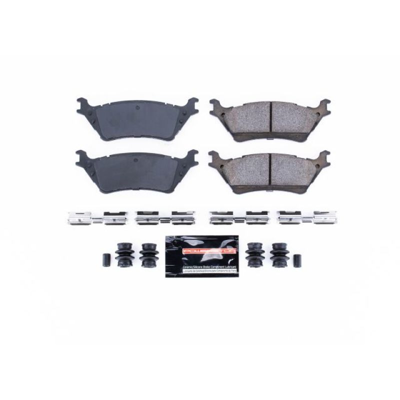 Power Stop 12-19 Ford F-150 Rear Z23 Evolution Sport Brake Pads w/Hardware - Z23-1602