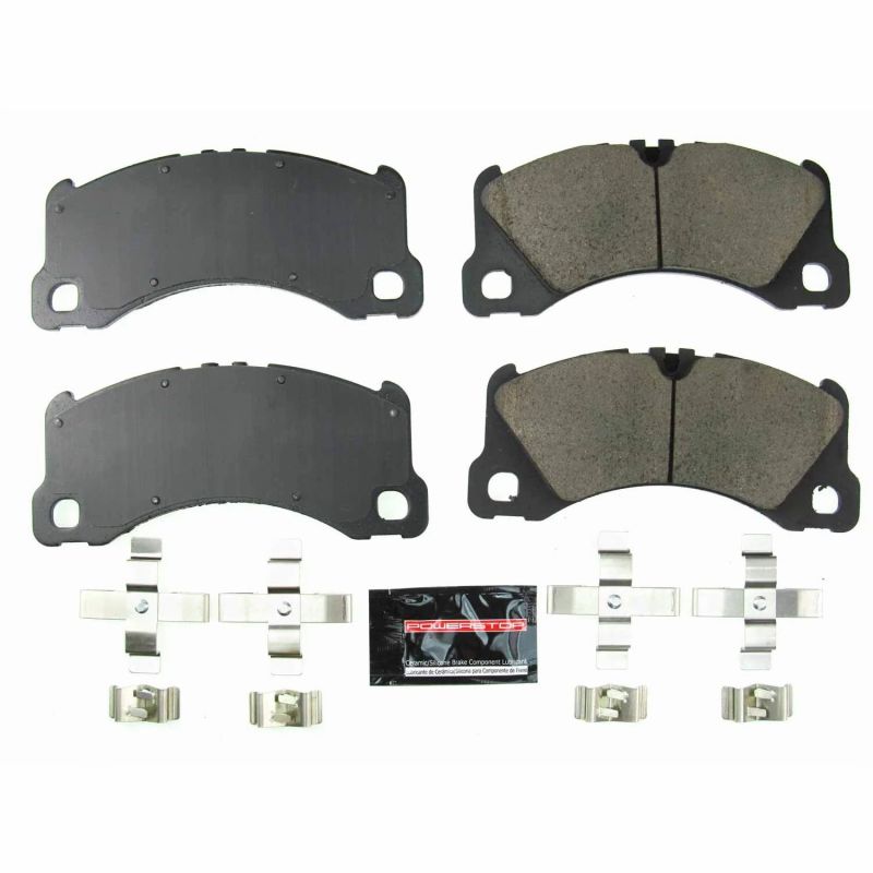 Power Stop 13-17 Porsche Cayenne Front Z23 Evolution Sport Brake Pads w/Hardware - Z23-1577
