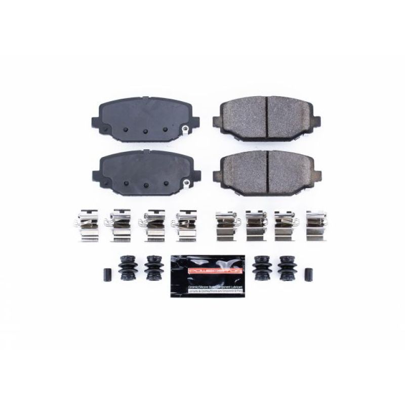 Power Stop 12-16 Chrysler Town & Country Rear Z23 Evolution Sport Brake Pads w/Hardware - Z23-1596